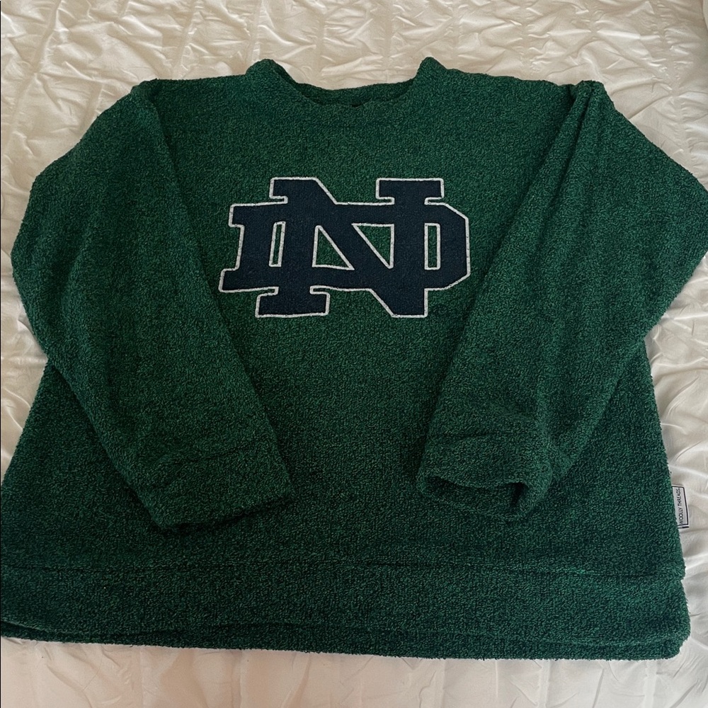 Woolly Threads Notre Dame pullover